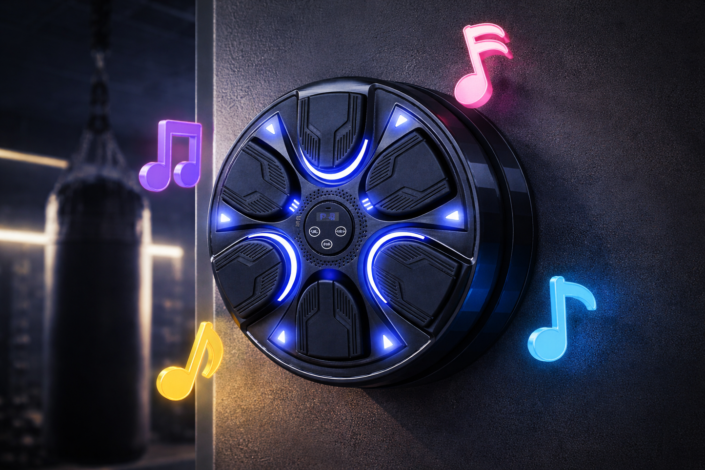 Smart Music Boxing Machine With Boxing Gloves